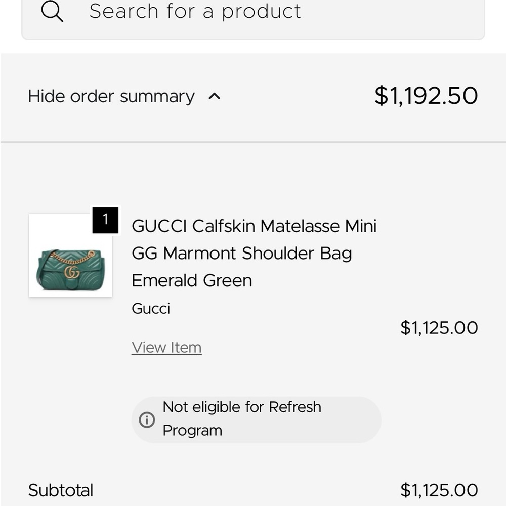 Authentic Gucci Green Shoulder Bag w/ Gold Hardware - Picture 13 of 16